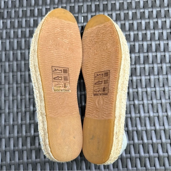 Soludos | NEW without Box La Vie en Rose Chambray Espadrilles Size 6 - Picture 8 of 14